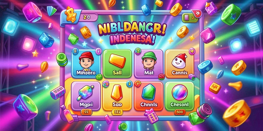 Tampilan antarmuka utama aplikasi 62VIP.