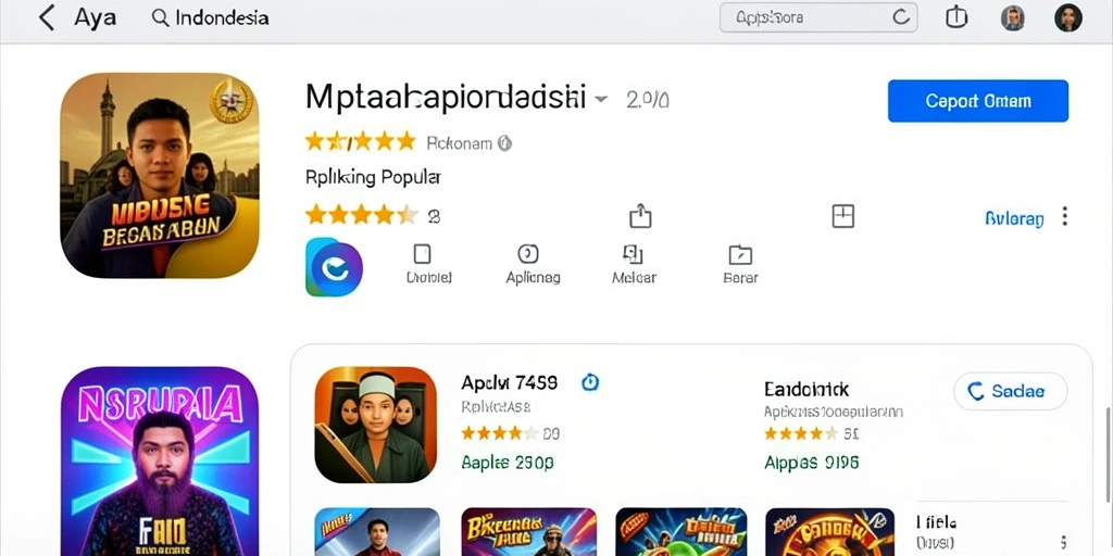 Tampilan antarmuka pengguna yang intuitif dan menarik.