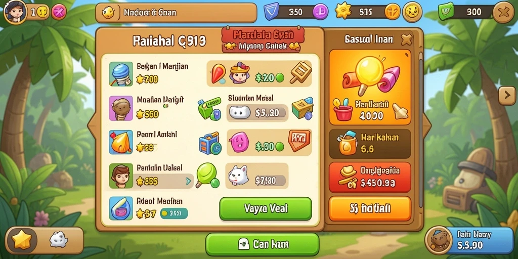 Antarmuka yang menarik dan mudah dinavigasi.