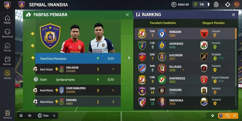 Antarmuka pengguna yang intuitif dan menarik.