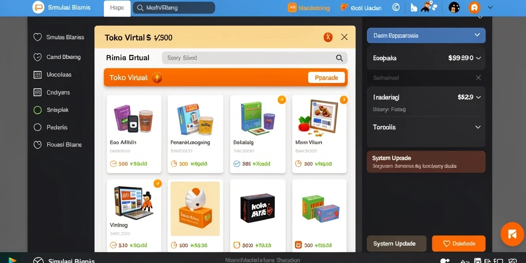 Antarmuka aplikasi OVABET yang modern dan user-friendly.
