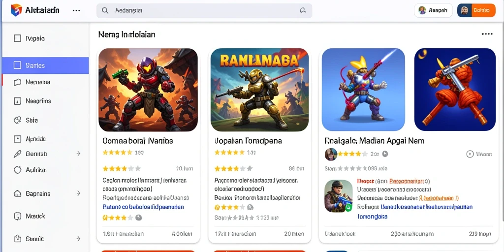 Tampilan antarmuka yang ramah pengguna.