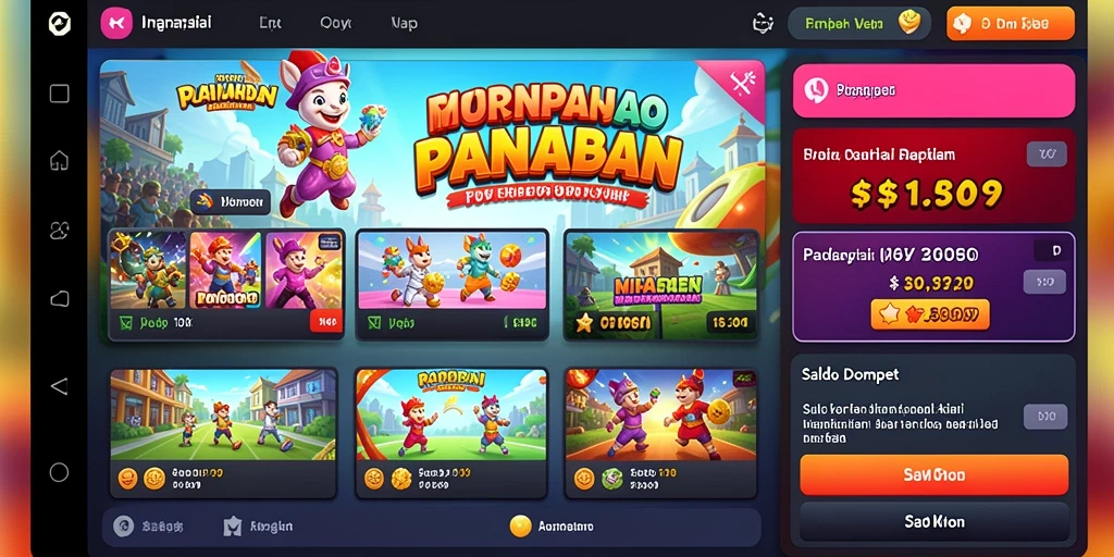 Tampilan antarmuka yang user-friendly.