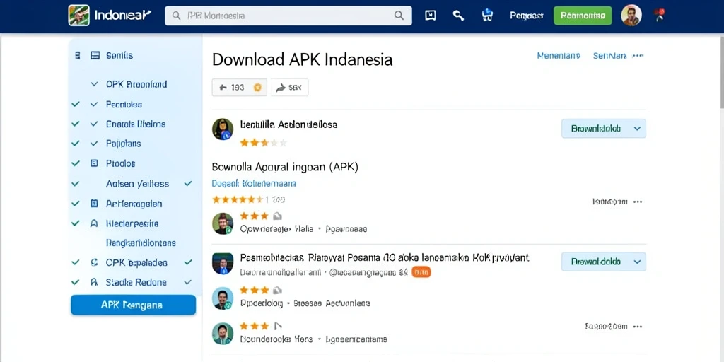 Tampilan antarmuka yang cerah dan menarik.