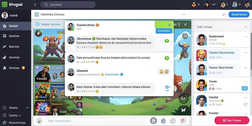 Tampilan antar muka yang user-friendly.
